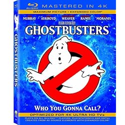 Ghostbusters  (Mastered in 4K) (Single-Disc Blu-ray + Ultra Violet Digital Copy)