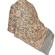 Evening Shawl Kashmir Sozuni Embroidered Wrap 28 x 75 inches (ebsp001)