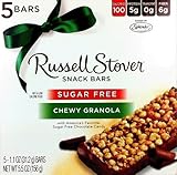Russell Stover Sugar Free Chewy Granola Snack Bars Formerly Called Cereal Bars 5 Per Box