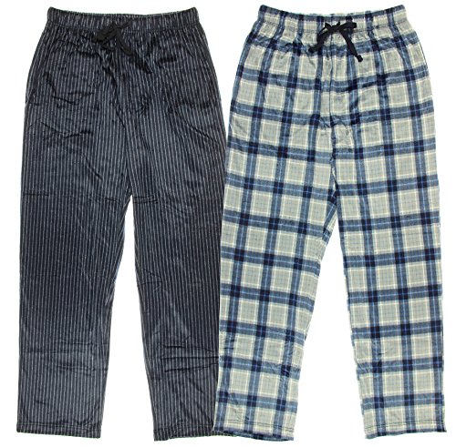 Nautica Men's Sueded Fleece Pajama Pants 2 Pack