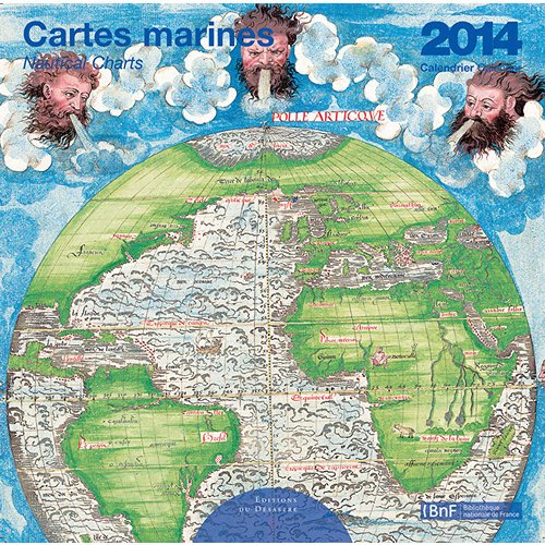 [2014 Calendar] Marine Maps 2014 Wall Calendar Standard Wall Calendar