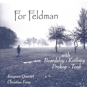 For Feldman / Rangzen Quartet, Christina Fong [96khz|24bit Audio Dvd]