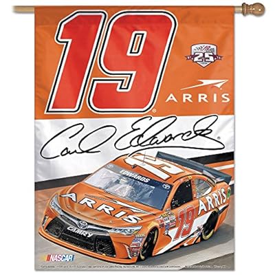 NASCAR Carl Edwards Vertical Flag, 27 x 37-Inch