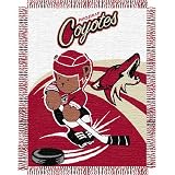 Phoenix Coyotes NHL Triple Woven Jacquard Throw (Baby Series) (36X46")
