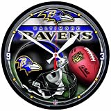 Wincraft Baltimore Ravens Round Clock