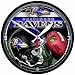 Baltimore Ravens Round Clock