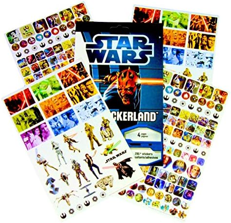 My Space Case and 295 Star Wars Stickers, Organizer for Mini Figures, Lightsabers, Tools, Weapons, Windows, and Other Specialty Building Lego Pieces- Sturdy, Lightweight Case for Easy Travel