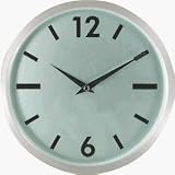 10 METAL GLASS CLOCK (Geneva Clock Co 4627G) by Geneva