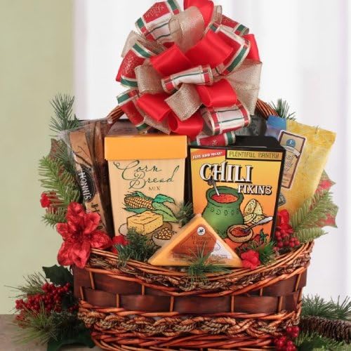 The Sweet Meal Deal Deluxe Holiday Theme Gourmet Food Gift Basket | Christmas Gift Idea