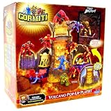 Gormiti Pop Up Playset Volcano Includes Figure & Card