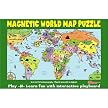 World Magnetic Puzzle Map