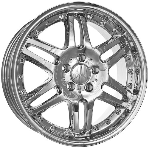 18 Inch Mercedes Wheels Rims Chrome (set of 4) 