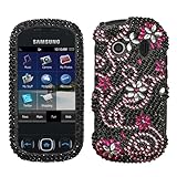Delight With Full Rhinestones Hard Protector Case Cover For Samsung Seek SP ....