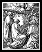 Albrecht Duerer (Follow the Little Passion scene: Ascension) Framed Art Poster Print - 11 X 17