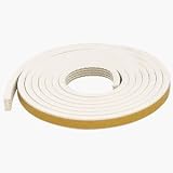 M-D Building Products 63669 All-Climate EPDM Weatherstrip, All Strip, 10 Feet, White