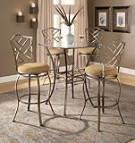 Hillsdale Furniture Brookside Bistro Set with Hanover Seating