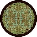 Bianco Round Rug - Timeless Umber (7'7")