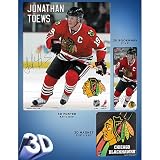Pather Popz Chicago Blackhawks Jonathan Toews 3D Poster, Magnet And Bookmark Set