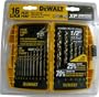 DEWALT DW1956 Pilot Point Twist Drill Bit Assortment, 16-Piece