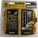 DeWalt DW1956 Pilot Point Twist Drill Bit Assortment, 16-Piece