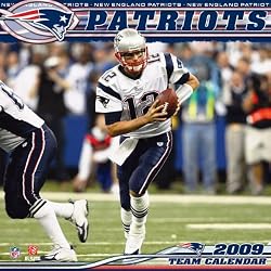 New England Patriots 2009 12" x 12" Team Wall Calendar