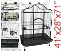 New Large Open Play Top Bird Cage Parrot Finch Macaw Cage Premium Quality Birdcages
