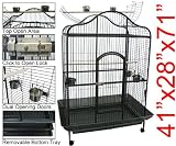 New Large Open Play Top Bird Cage Parrot Finch Macaw Cage Premium Quality Birdcages