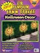 Halloween Pumpkin Light-Up Lawn Stakes