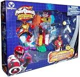 Power Rangers Operation Overdrive  Mini Adventure Set C include red and blue rangers, 2 aliens, transMax Vehicle C