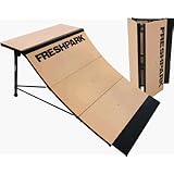 FreshPark Professional BMX and Skateboarding Quarter Pipe