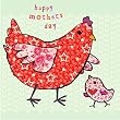 Hen & Chick Mothers Day Card