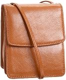 61qisCi8ghL. SL160  HOBO INTERNATIONAL Hana Florence Leather Mini Cross Body,Cognac,one size
