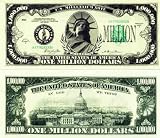 Million Dollar Bills-set of 100 Bills