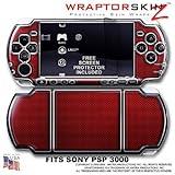 Carbon Fiber Red and Chrome WraptorSkinz Skin and Screen Protector Kit fits ....