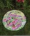 Evergreen 84828 Garden Stepping Stone, Butterflies, 11.5-Inches Diameter