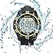 DMYEC Outdoor Sport Watch IP68 Waterproof Running Watch One Year Long Standby(Yellow)