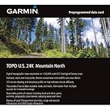 Garmin TOPO U.S. 24K - Mountain North microSD Card