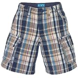 plaid cargo shorts