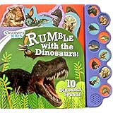 discovery kids dinosaurs rumble sound book discovery 10 button