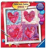 Ravensburger 29003 - Herzliche Gr&uuml;sse - Malen nach Zahlen, 30 x 30 cm - Ravensburger