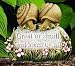 Pack of 2 Joseph's Studio "God Loves Us All" Snail Outdoor Garden Stones