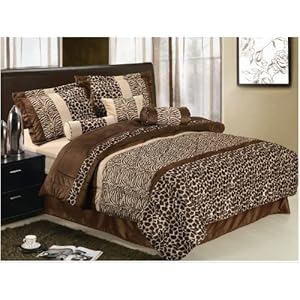 Black Brown Bedding