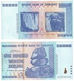 Zimbabwe 100 Trillion Dollar Bank Note 2008 Uncirculated