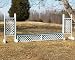 Lattice Panel Wall Wood Horse Jumps Set/2 10ft