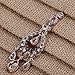 Yazilind Chandelier Silver Plated Pear Cut Cubic Zirconia CZ Flawless Post Dangle Earrings
