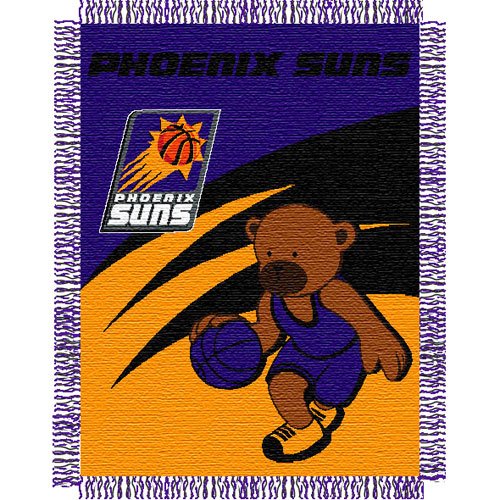 Phoenix Suns NBA Triple Woven Jacquard Throw (044 Series) (36x46