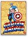 Search : Captain America Retro Panels Metal Tin Sign 16"h X 12.5"w