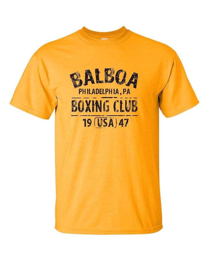Amazon.com: Jacted Up Tees Balboa Boxing Club Philadelphia Men's ...