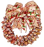 Orange 3 Musketeers Candy Wreath - Limited Edition!