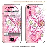 Protective Decal Skin Sticker for Apple Iphone 4 case cover iphone4-207
